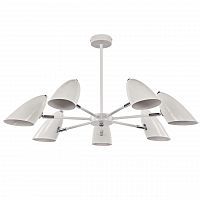 подвесная люстра freya aida fr5852-cl-07-w белая в Костроме