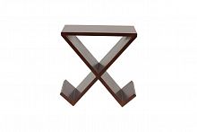стол кофейный mimosa side table walnut коричневый в Костроме