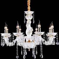подвесная люстра arte lamp nobile a6609lm-8go в Костроме