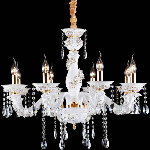 подвесная люстра arte lamp nobile a6609lm-8go в Костроме