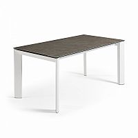 стол atta 140 (200)x90 белый, фарфоровая. ceniza cc0179vc от la forma (ex julia grup) в Костроме