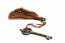 подхват для штор key with tassel brown в Костроме