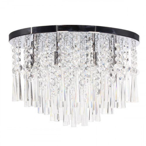 дизайнерская потолочная люстра spot light luxoria 9018828 хром в Костроме