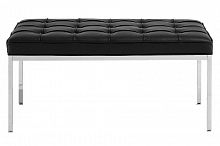 скамья bench черная кожа в Костроме