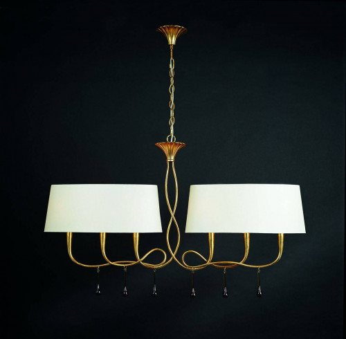 подвесной светильник mantra paola painted gold 3541 в Костроме