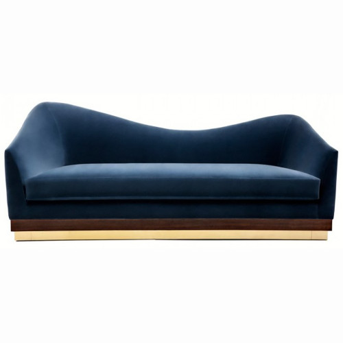 диван hughes sofa прямой синий в Костроме
