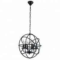 дизайнерская подвесная люстра spot light cage 9500604 черная в Костроме