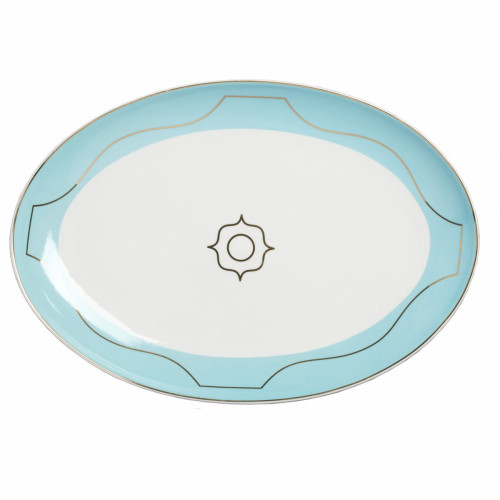 овальное блюдо turquoise veil большое в Костроме