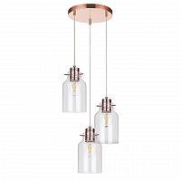 дизайнерская подвесная люстра spot light alessandro 1760333 медь в Костроме