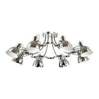 потолочная люстра odeon light credo 3952/8c хром в Костроме