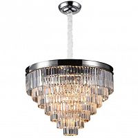 подвесная люстра newport 31118/s nickel в Костроме