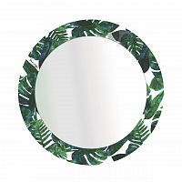 зеркало круглое в раме с принтом tropic в Костроме