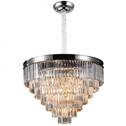 подвесная люстра newport 31118/s nickel в Костроме