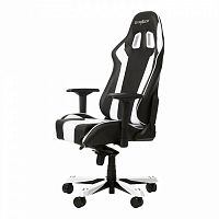 кресло геймерское dxracer king ks06 черно-белое в Костроме
