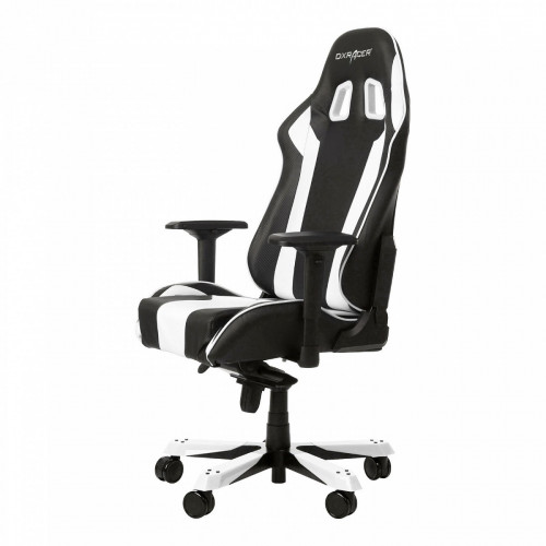 кресло геймерское dxracer king ks06 черно-белое в Костроме