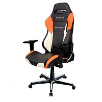 кресло геймерское dxracer drifting черно-бело-оранжевое в Костроме