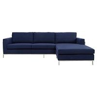 диван comfort угловой синий в Костроме
