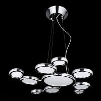 подвесной светодиодный светильник crystal lux techno sp chrome в Костроме