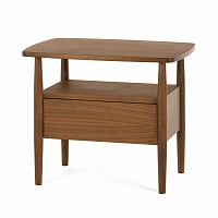 тумбочка прикроватная для спальни dowel коричневая в Костроме
