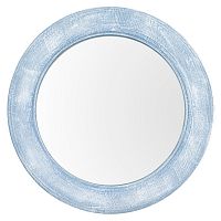 зеркало круглое голубое round window в Костроме