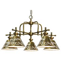 подвесная люстра arte lamp kensington a1511lm-5pb в Костроме