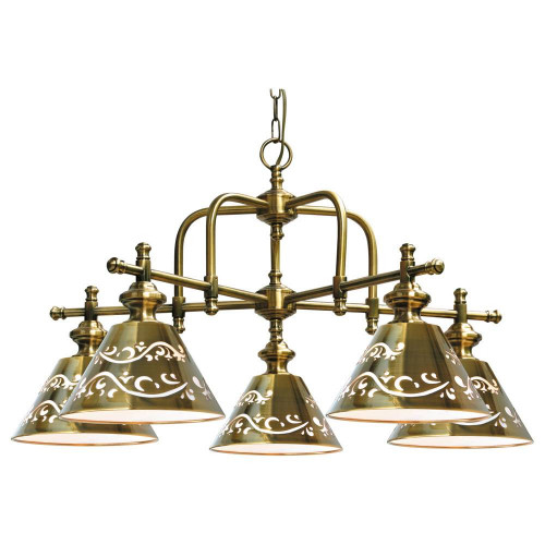 подвесная люстра arte lamp kensington a1511lm-5pb в Костроме