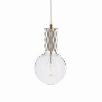 подвесной светильник beton glitter white brass в Костроме