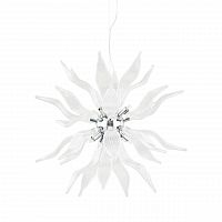 подвесной светильник ideal lux leaves sp8 bianco в Костроме