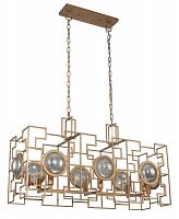 подвесная люстра crystal lux cuento sp8 l900 gold в Костроме