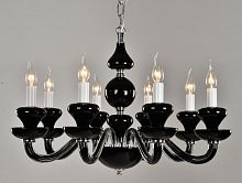 подвесная люстра newport 1908/s black черная в Костроме