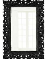 зеркало прямоугольное настенное черное гэрри gloss black в Костроме