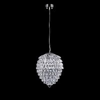 подвесной светильник crystal lux charme sp2+2 led chrome/transparent в Костроме