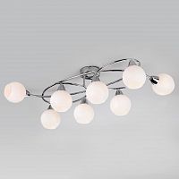 потолочная люстра eurosvet whitney 30133/8 хром в Костроме