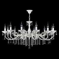 подвесная люстра maytoni bellona arm386-12-w белая в Костроме