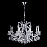 подвесная люстра crystal lux hollywood sp8 chrome в Костроме