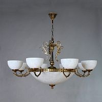 подвесная люстра ambiente seville 02140/8 pb белая в Костроме