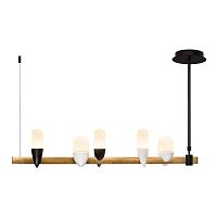 подвесная светодиодная люстра loft it whisper 1028-5bl в Костроме