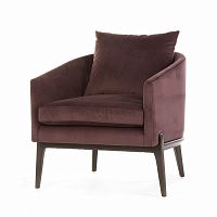 кресло copeland chair коричневое в Костроме
