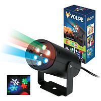светодиодный светильник-проектор (ul-00001187) uli-q306 4w/rgb black snowflake в Костроме