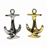 набор из 2 декоратинвых якорей silver and gold в Костроме
