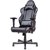 кресло геймерское dxracer racing черно-серое в Костроме