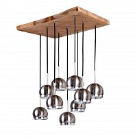 дизайнерская подвесная светодиодная люстра spot light ball 5030974 матовый никель, белая в Костроме