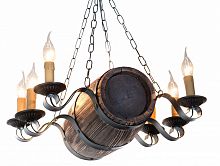 люстра бочонок коричневая в Костроме