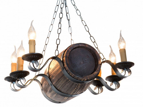 люстра бочонок коричневая в Костроме