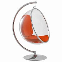 кресло bubble chair with stand оранжевое в Костроме