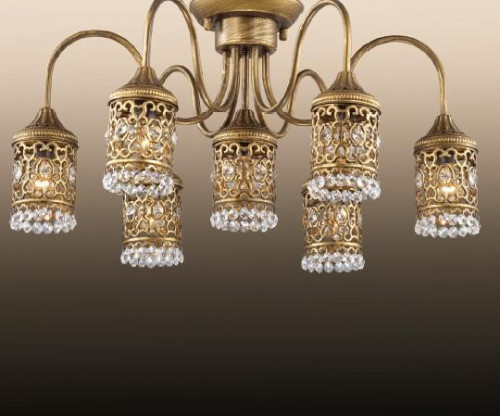 потолочная люстра odeon light salona 2641/7c в Костроме