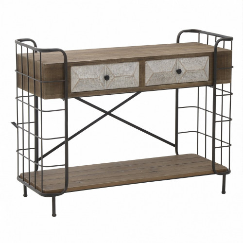 консоль met wood коричневая в Костроме