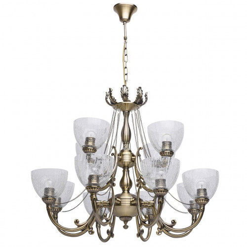 подвесная люстра mw-light аманда 481011712 бронза в Костроме
