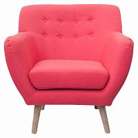 кресло fuller red розовое в Костроме