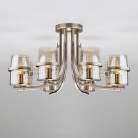 потолочная люстра eurosvet coppa 60085/8 античная бронза в Костроме